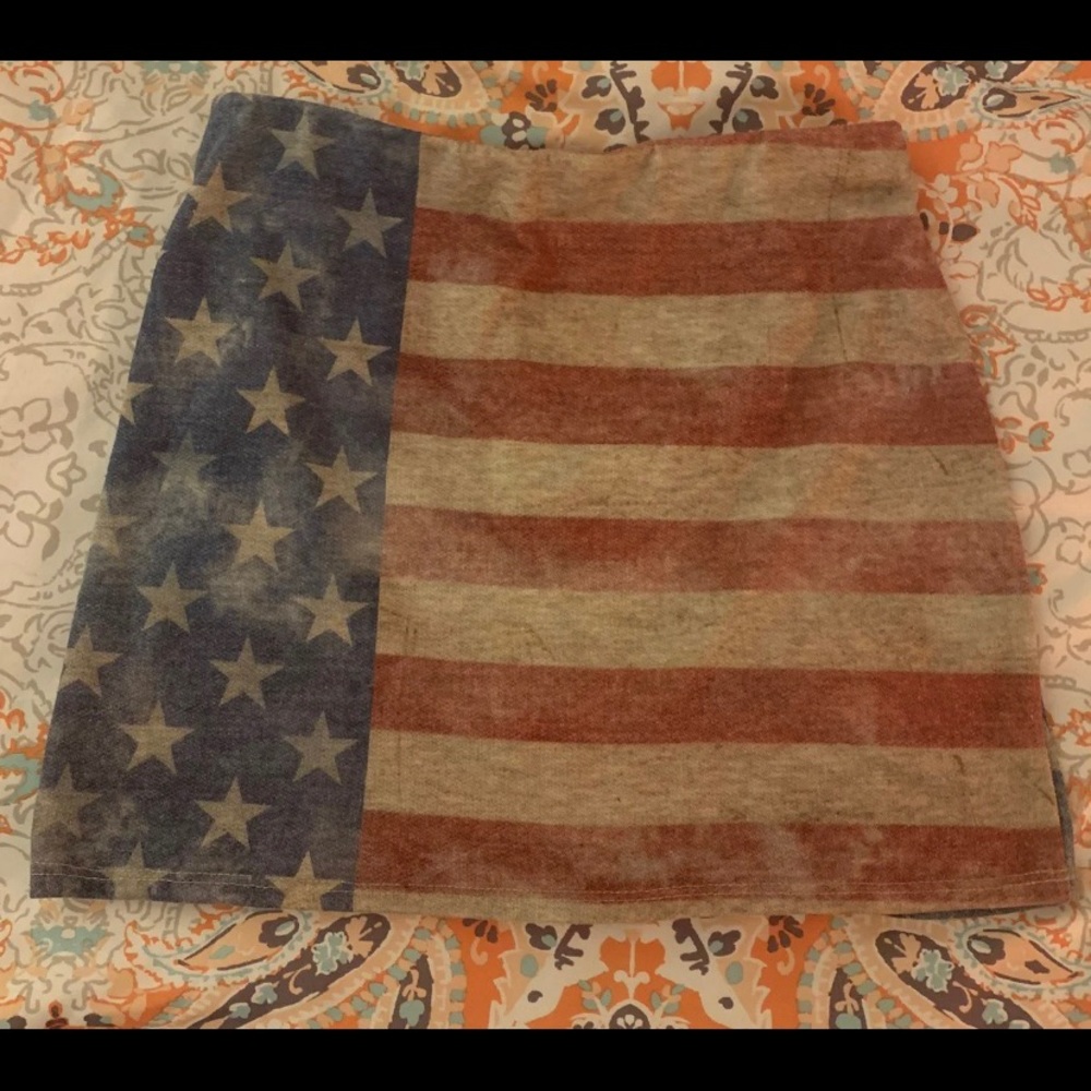 American Flag Skirt Size Medium